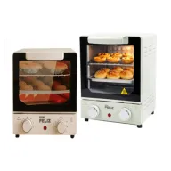 Horno Compacto 15L con Puerta de Vidrio y Control de Temperatura