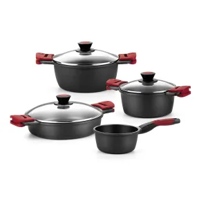 Batería Antiadherente de Aluminio Fundido BRA para Cocinas