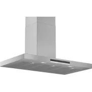Campana decorativa Bosch 90 cm, acero inoxidable, 739m3h