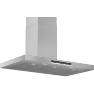 Campana decorativa Bosch 90 cm, acero inoxidable, 739m3h