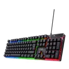 Teclado inalámbrico español con retroiluminación LED