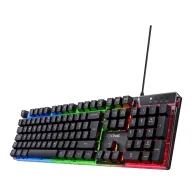 Teclado inalámbrico español con retroiluminación LED