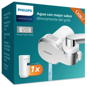 Filtro de Grifo Philips 4 Etapas | 1200L | Elimina Contaminantes