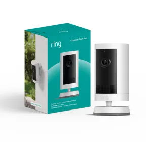 Cámara exterior inalámbrica Plus 2K de Ring con batería