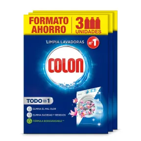 Colón Limpialavadoras - Elimina malos olores en 3 usos