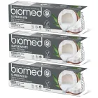 Pasta de Dientes Blanqueadora Natural de Coco - Pack 3 units.