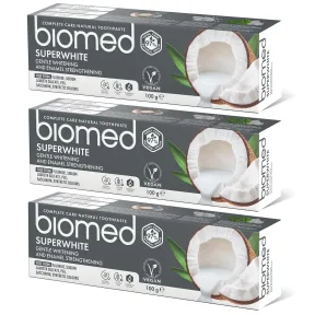 Pasta de Dientes Blanqueadora Natural de Coco - Pack 3 units.