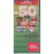 50% regalo y 3x2 en helados Haagen Dazs y Carte D Or