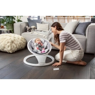 Hamaca Eléctrica Munchkin con Sonidos, Gris/Blanco