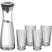 Juego de 4 Vasos y Jarra WMF de 1L para Agua