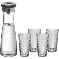 Juego de 4 Vasos y Jarra WMF de 1L para Agua