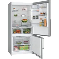 Frigorífico Bosch Serie 6, Acero inox., Libre instalación 186 cm