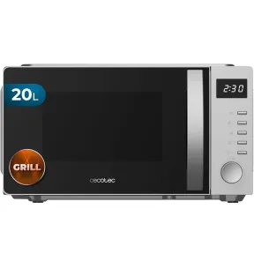 Microondas Cecotec 700W con Grill y 20L de Capacidad