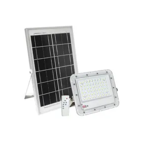 Foco solar LED 1500 Lm, 6500 K para iluminación eficiente
