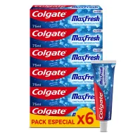 Pasta de Dientes Colgate 6 x 75 ml - Menta Refrescante