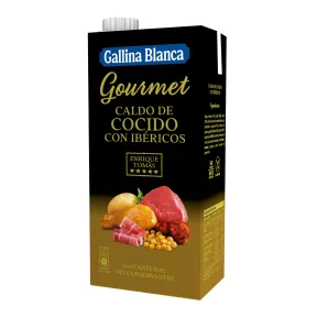 Caldo Gourmet de Cocido Ibérico 100% Natural - Gallina Blanca