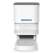 Comedero automático DAEWOO 4L Wi-Fi Gris Blanco USB C