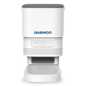 Comedero automático DAEWOO 4L Wi-Fi Gris Blanco USB C
