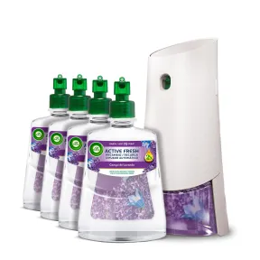 Kit Ambientador Automático Air Wick Lavanda con 4 Recambios