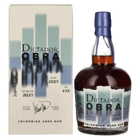 Dictador 22 Años Rum Sherry Cask Vintage 2001 41% 0,7l