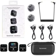 Sistema de Micrófono Inalámbrico Ultracompacto Saramonic Blink900 S2