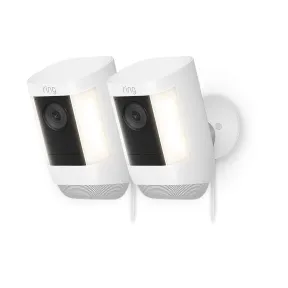 Cámara exterior Pro Ring con vídeo 2K y luces gratis 30 días