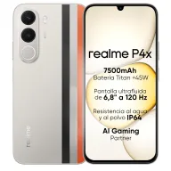 Realme P4X: 6,8" LCD 120Hz, 4GB+256GB, Batería 7500mAh