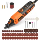 Mini Taladro Eléctrico HARDELL 180W con 61 Accesorios