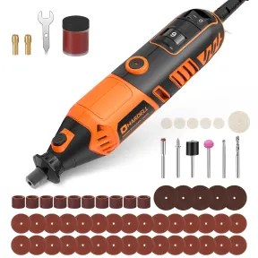 Mini Taladro Eléctrico HARDELL 180W con 61 Accesorios