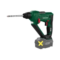 Perforador recargable Parkside 20 V con martillo incluido