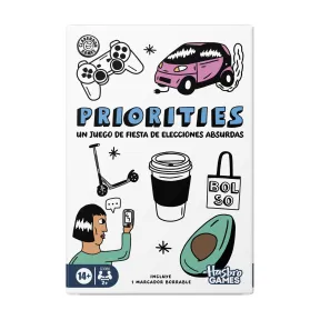 Juego Priorities de Hasbro Gaming - Oferta Prime en español