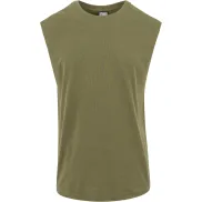 Camiseta Regular Negra sin Mangas Urban Classics para Hombre