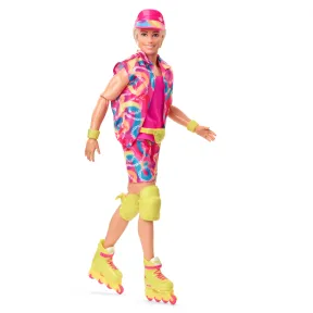 Muñeco Patinador Barbie con Ropa Neón, HRF28