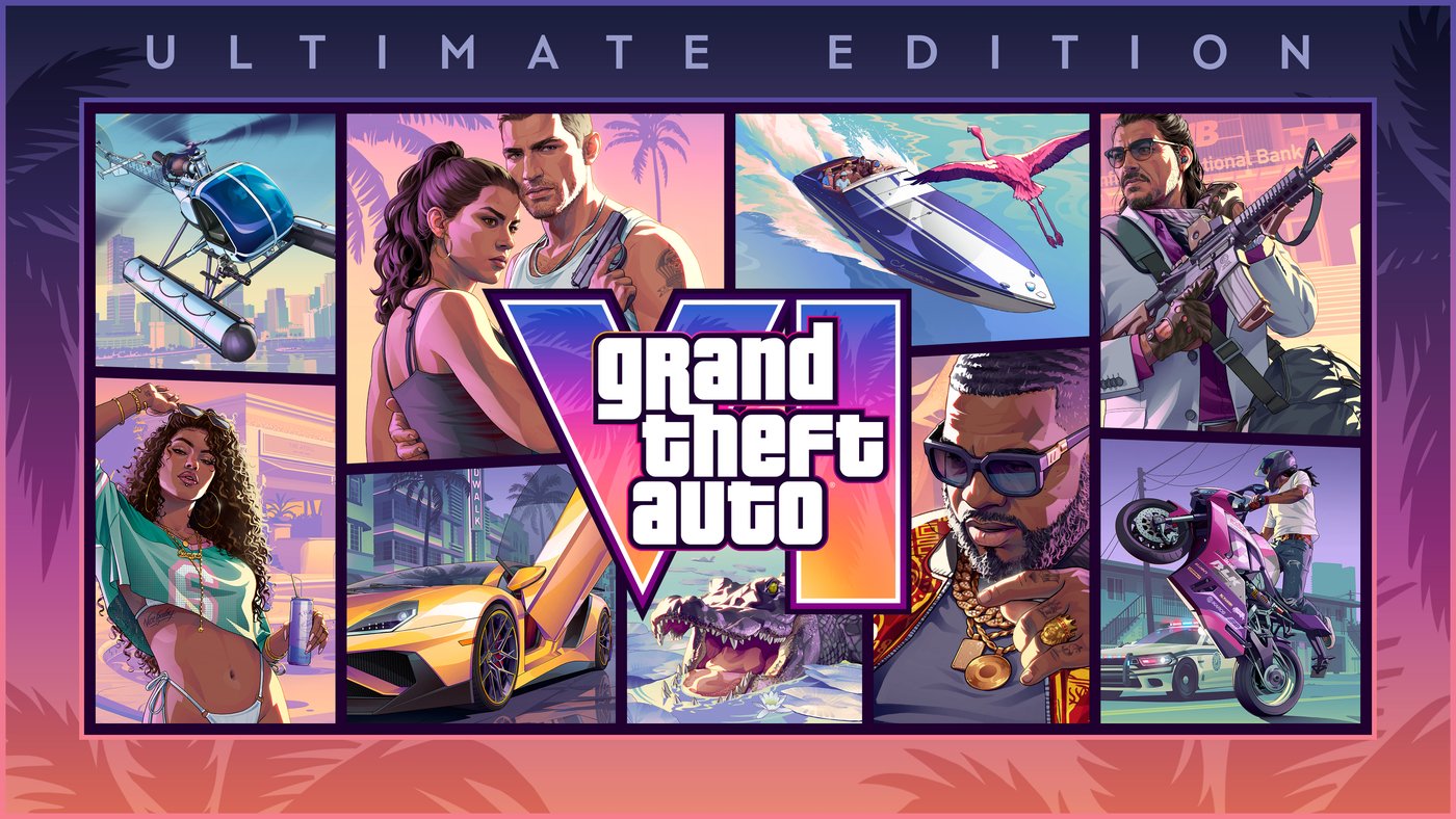 Portada oficial de la Ultimate Edition de Grand Theft Auto VI