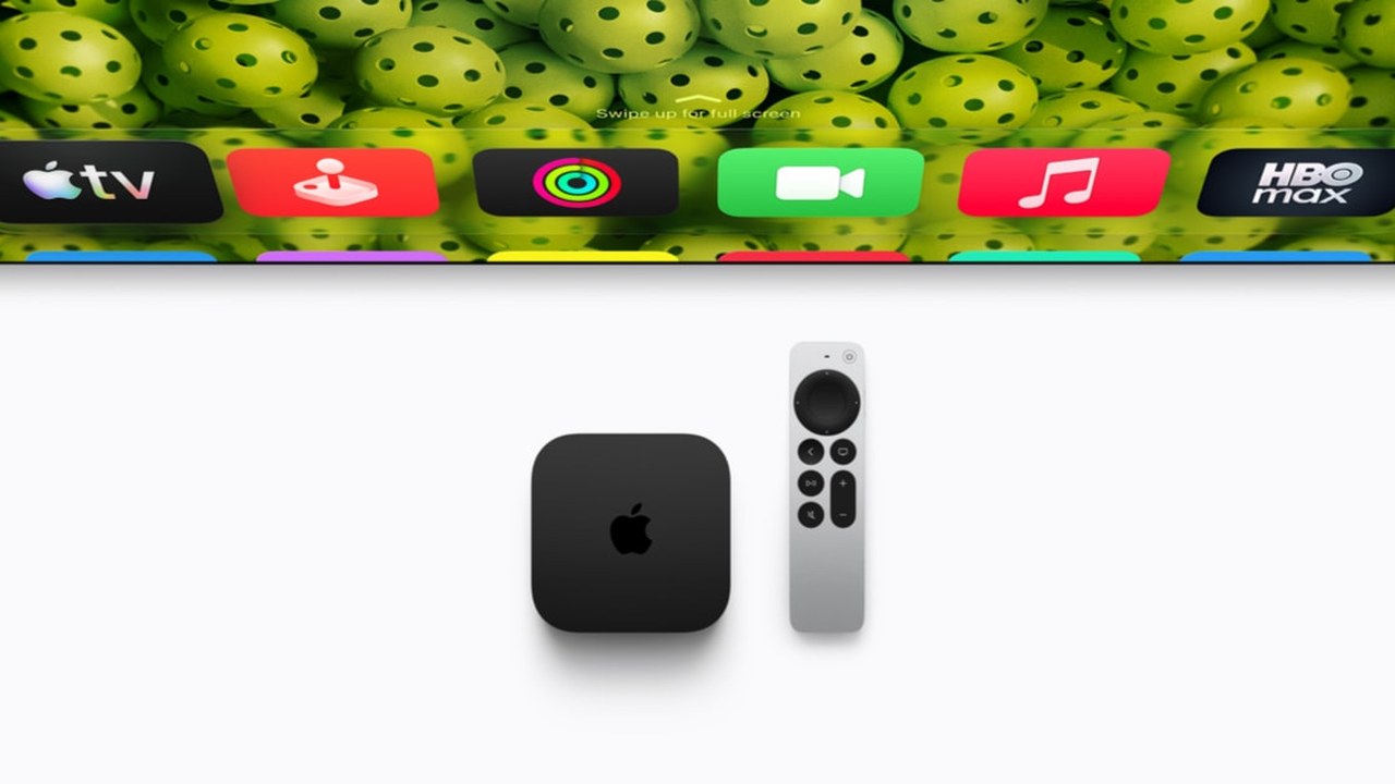 Nuevo Apple TV 4K de cuarta generación con el mando Siri Remote