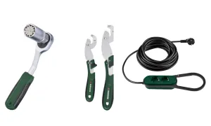 Lidl: llave universal Parkside y regleta con mosquetón