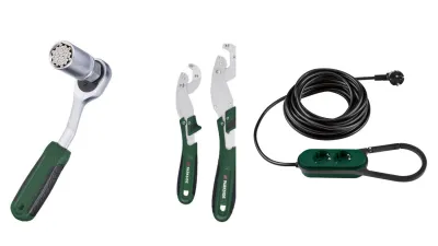 Lidl: llave universal Parkside y regleta con mosquetón