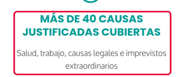 Seguro de cancelación de viaje de Holins con más de 40 causas cubiertas