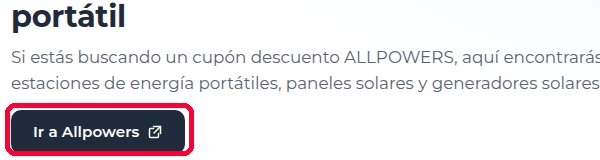 Botón Ir a Allpowers en Xaxuko para usar el código descuento ALLPOWERS