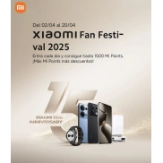 Gana GRATIS 1500 Mi Points en el Xiaomi Fan Festival