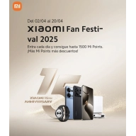 Gana GRATIS 1500 Mi Points en el Xiaomi Fan Festival