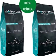 Café en grano 100% arábica Mogorttini, 2 kg calidad superior