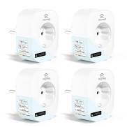 EIGHTREE Enchufe Inteligente Matter WiFi - Pack de 4