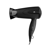 Secador de pelo OHD 1222 B, 1200 W, Plegable, Negro