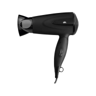 Secador de pelo OHD 1222 B, 1200 W, Plegable, Negro