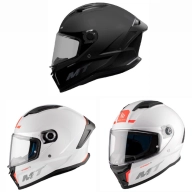 Casco Stinger 2 MT HELMETS ECE22.06 | Blanco y Negro XS-XL