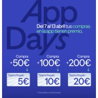 Premios en tus compras de la APP del 7 al 13 de abril