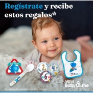 GRATIS regalos de bienvenida al unirte a Nestlé Baby&me