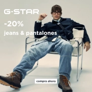 Jeans y pantalones G-Star: 20% + 10% EXTRA en cesta