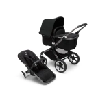 Cochecito Bugaboo Fox 3 Grafito Midnight Black Completo